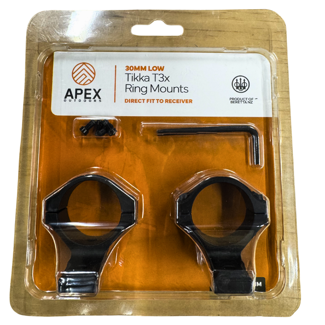 Apex Ringmounts T3X 30mm