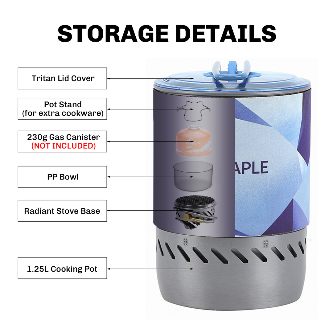 Firemaple Mars Radiant Stove System