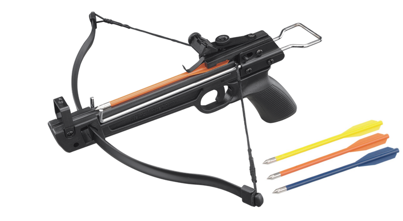 Mankung Crossbow 50lb plus 5 plastic bolts