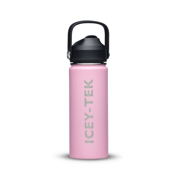 Icey-Tek Insulated Bottle with Straw Lid 530ml