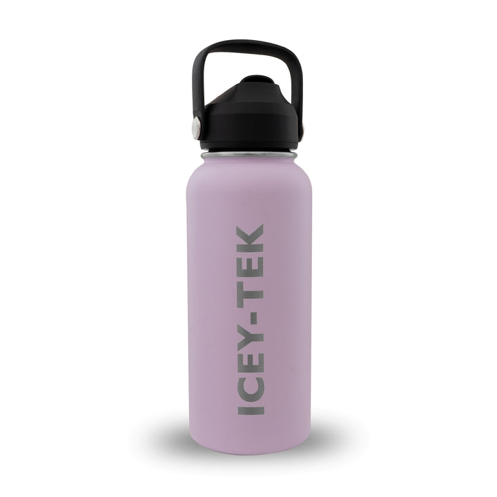 Icey-Tek Insulated Drink Bottle with Straw 950ml