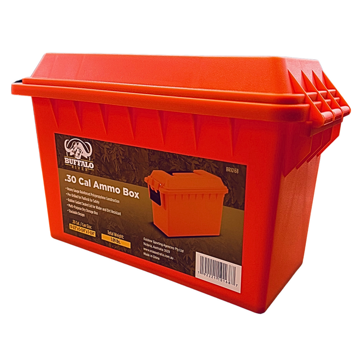 Buffalo River .30 Cal Plastic Locking Ammo Box