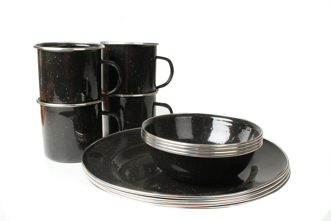 Wildtrak Premium Enamel Dinner Set (12pc)
