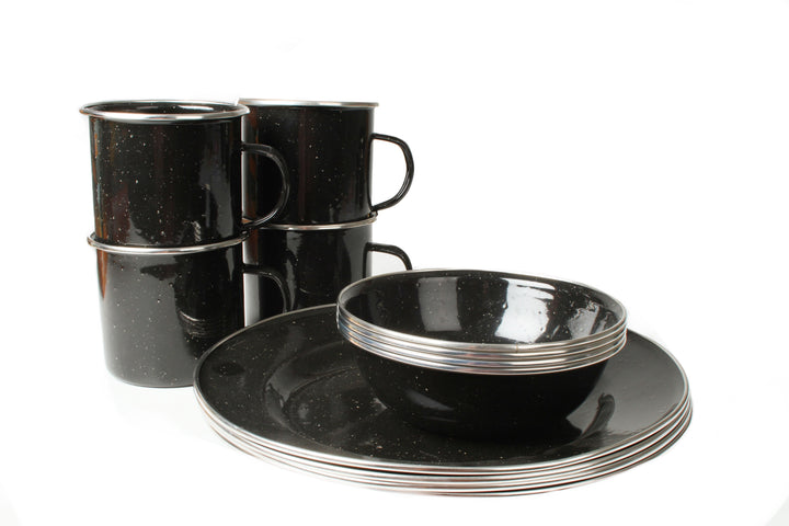Wildtrak Premium Enamel Dinner Set (12pc)