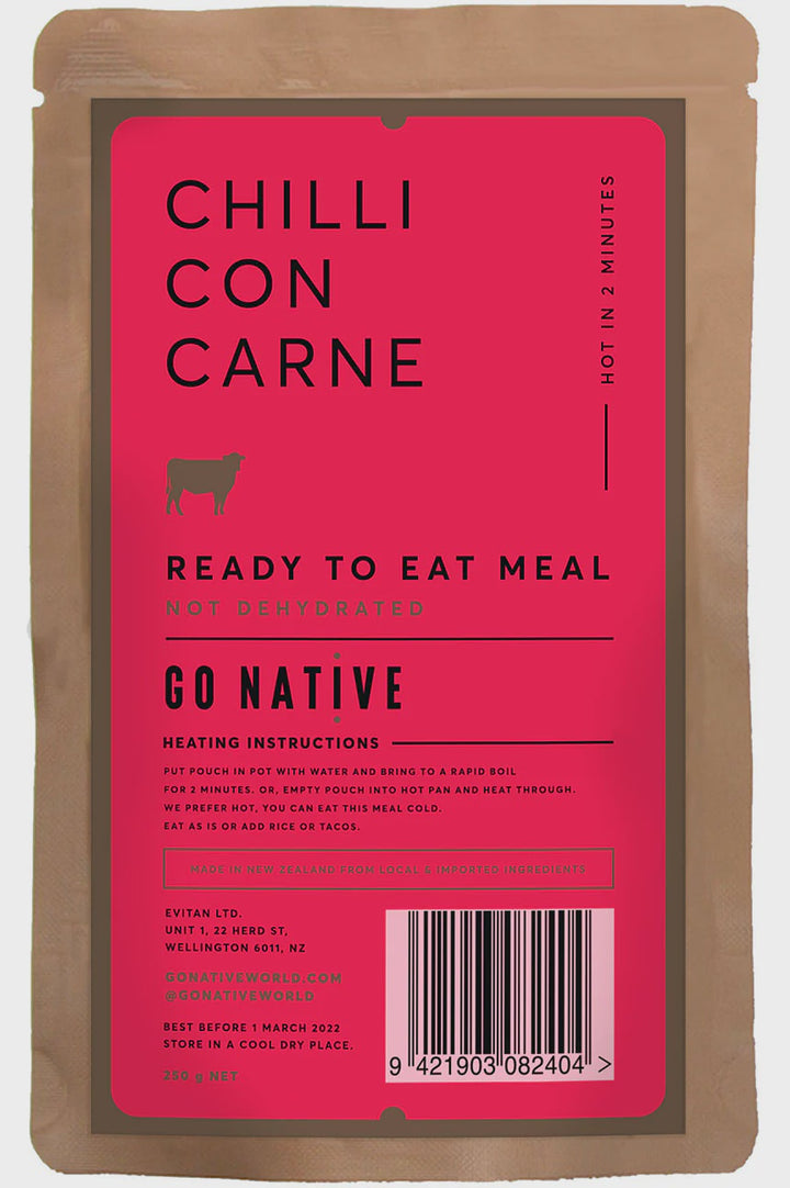 Go Native Meals - Chilli Con Carne