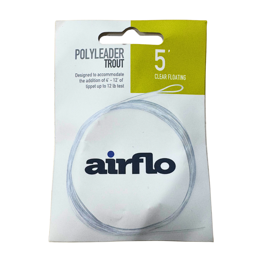 Airflo Polyleader Trout 5' Clear Floating