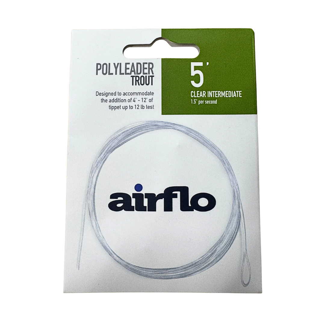 Airflo Polyleader Trout 5' Clear Intermediate