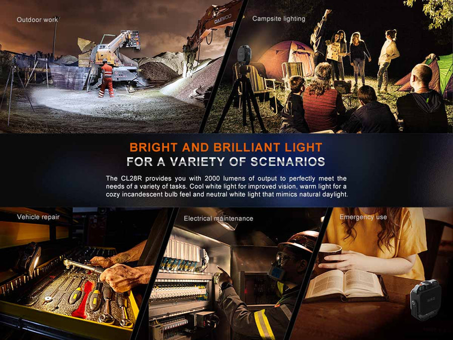 Fenix CL28R Multifunctional Outdoor Lantern