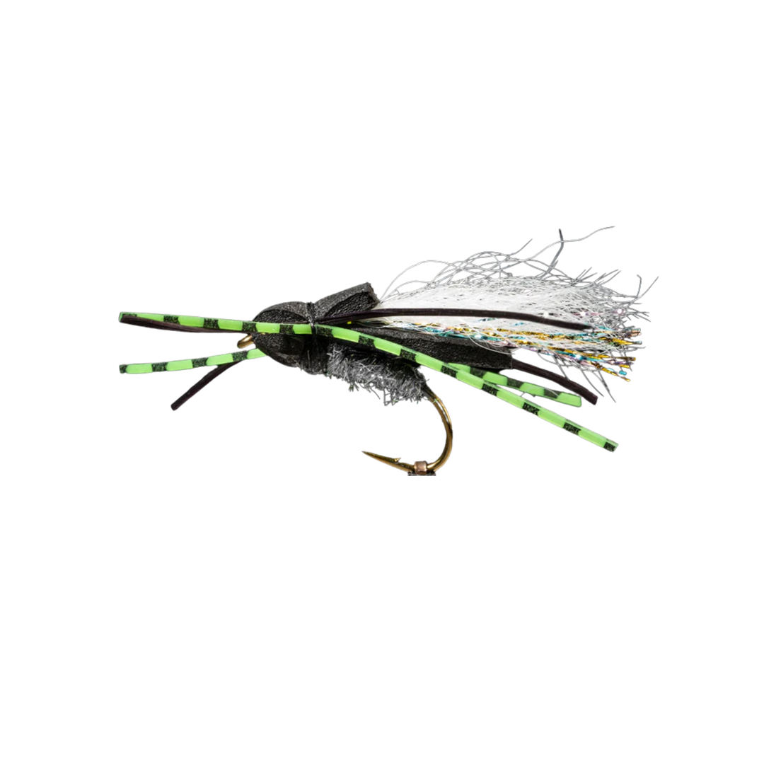 Flat Back Cicada - Black #8 - Manic Fly Collection
