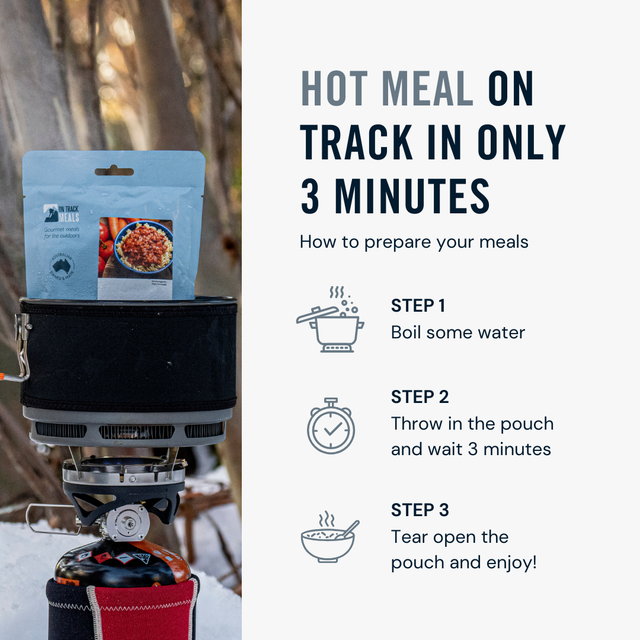 On Track Ready-to-Eat Meal - SWEET & SOUR PORK