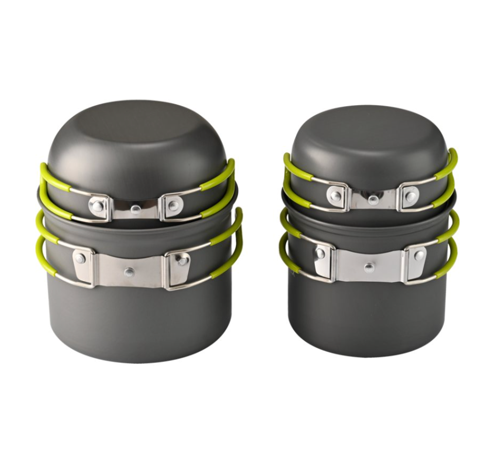 Domex Anodised Lightweight Billy Set (4pc)