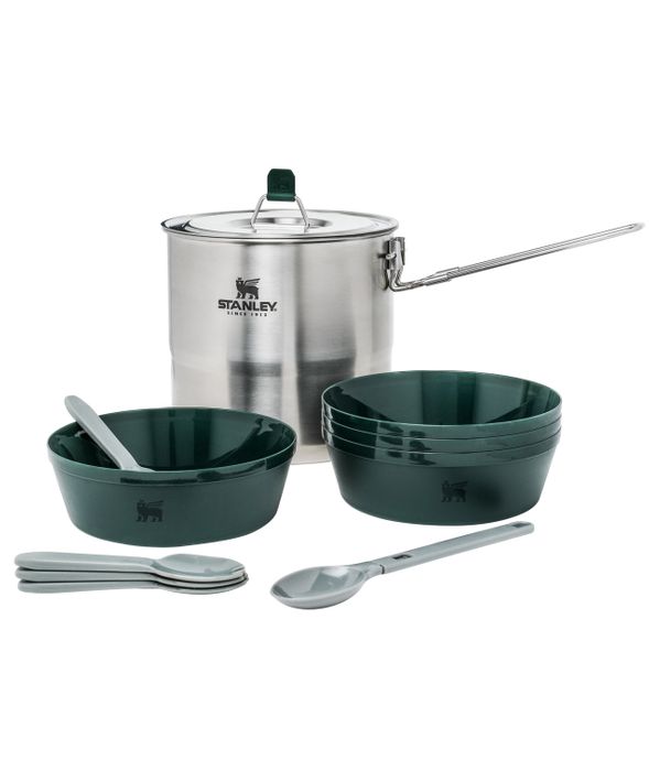 Stanley Pot bowls and utensils for camping