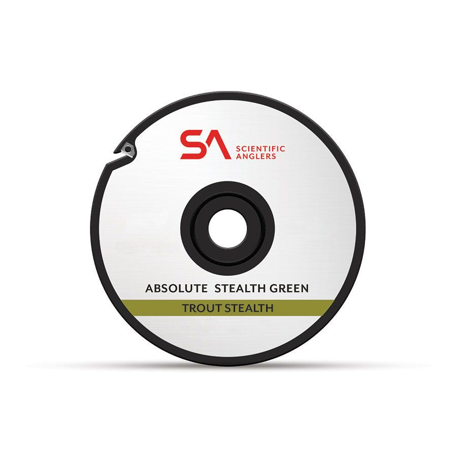 Scientific Anglers Absolute Trout Tippet - Stealth Green