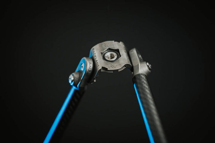 Backlanz Carbon Bipod w/Universal Mounting Bracket