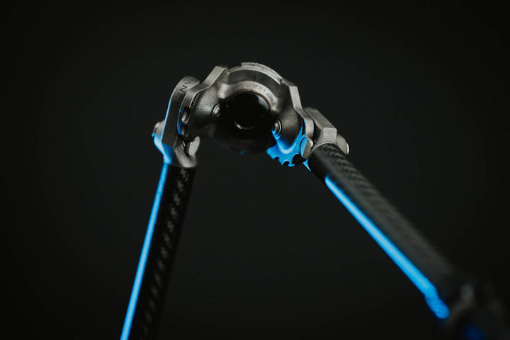 Backlanz Carbon Bipod w/Universal Mounting Bracket