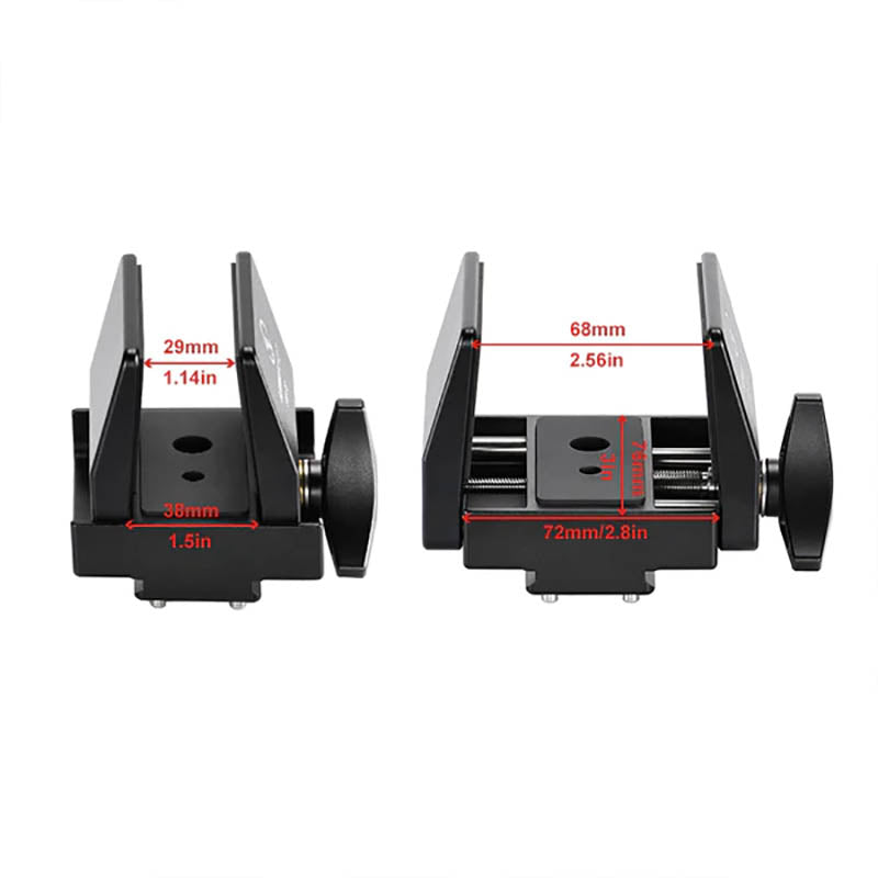 Sunwayfoto Rifle Saddle Mount Adapter for Arca