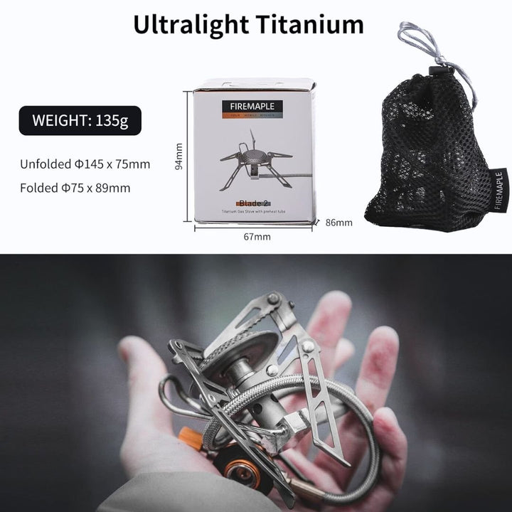 Firemaple Blade 2 Titanium Gas Cooker