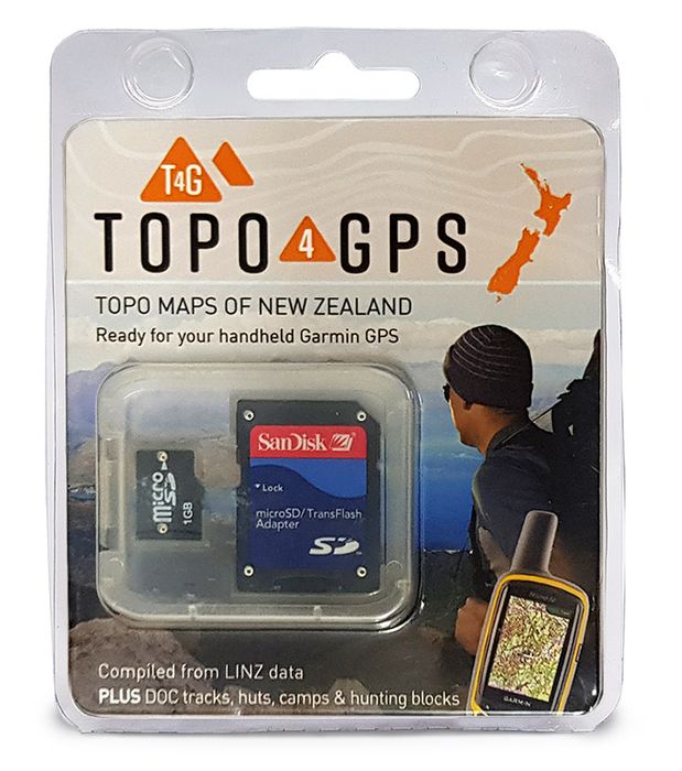 NZ Topo4GPS Maps for Garmin