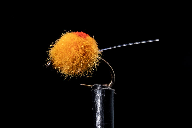 Manic Fly - Flashtail Glo Bug  (1/2 DOZEN)