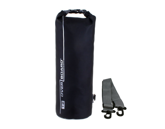 Overboard Waterproof Dry Tube Bag 12L (Black)