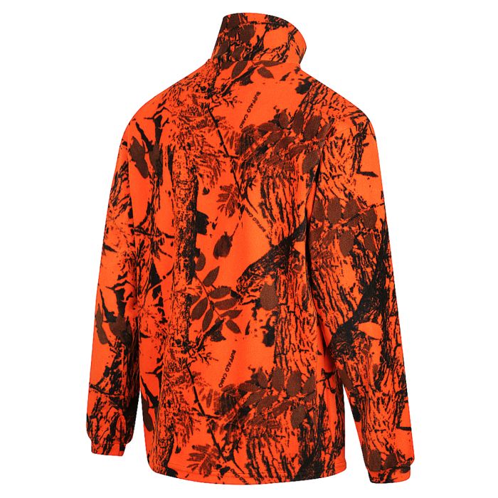 Ridgeline Micro Fleece Long Sleeve Top - Blaze Camo
