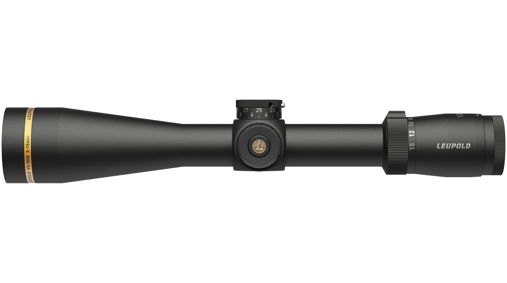 Leupold VX5HD 3-15X44 CDS-ZL2 - 30mm Side Focus Illuminated Firedot Duplex #172368