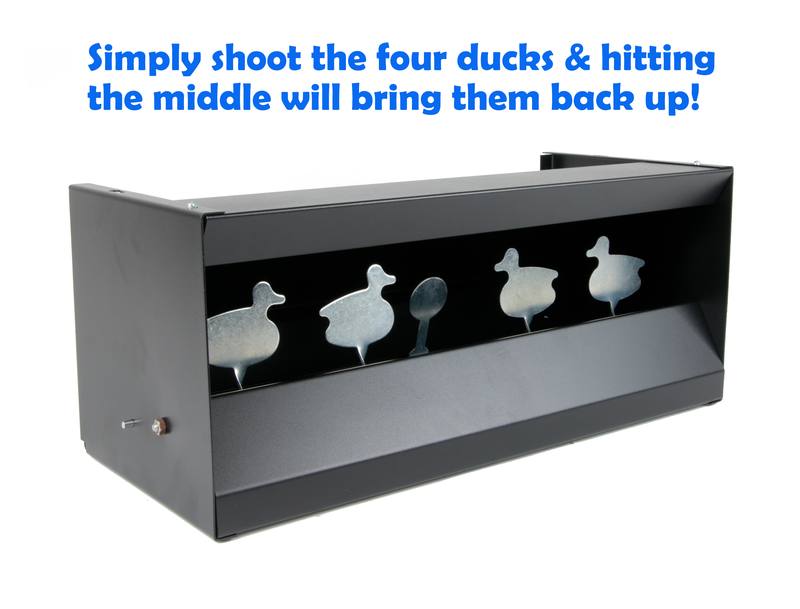 Fun Target Knock'em Down Magnetic Pellet Trap