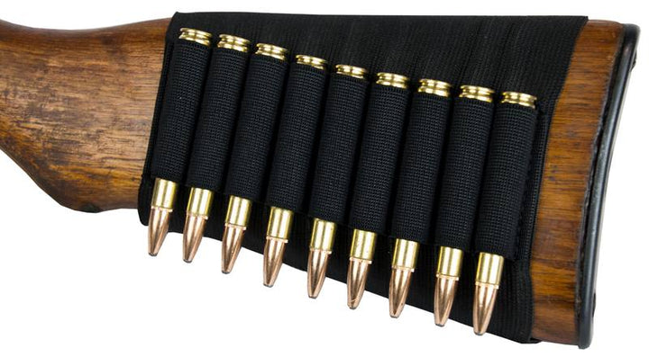 Buttstock 9 Round Ammo Holder Black