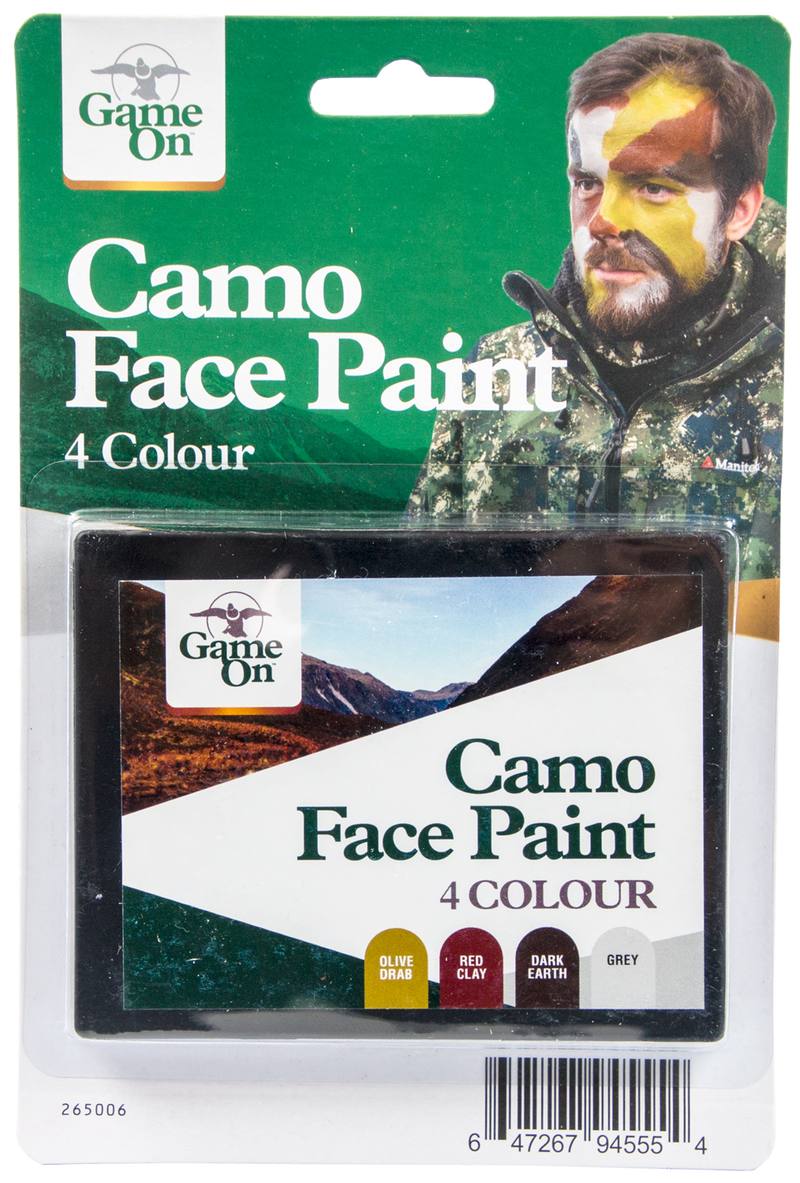 Game On Camo Face Paint