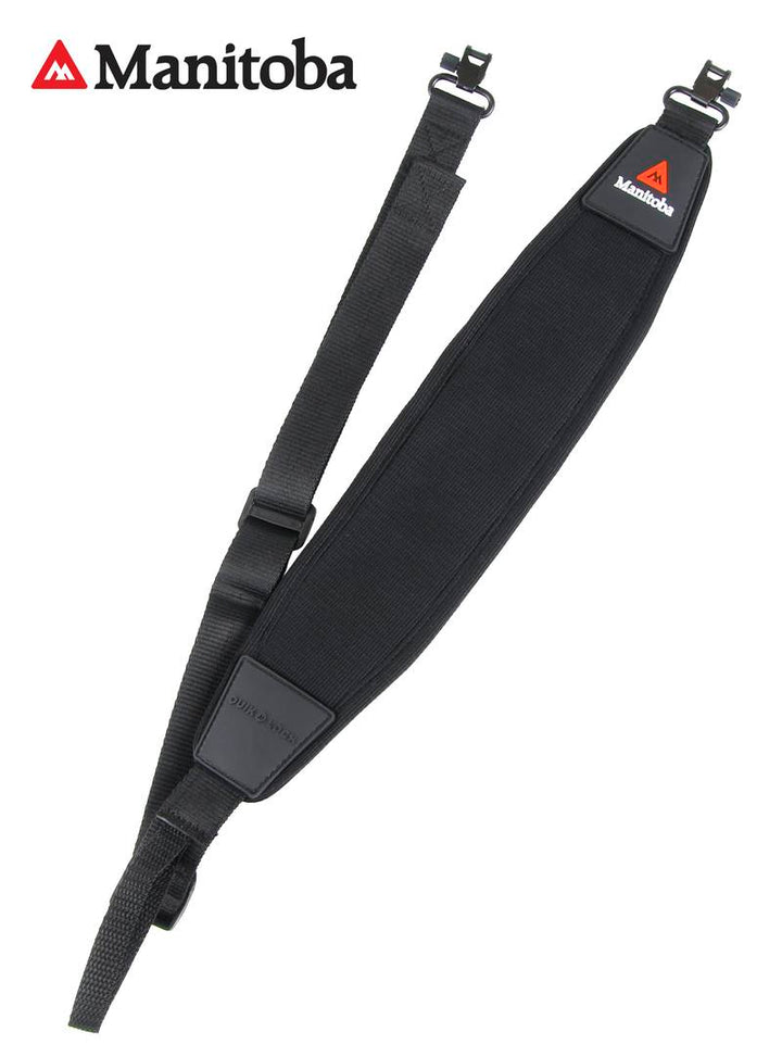 Manitoba Deluxe Rifle Sling Wide: Black