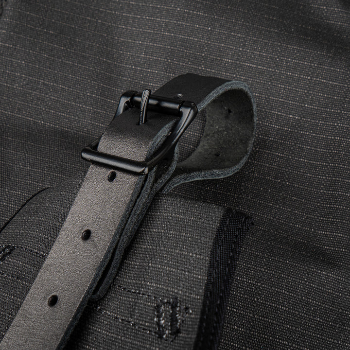 Stoney Creek Black Shield Canvas Chaps