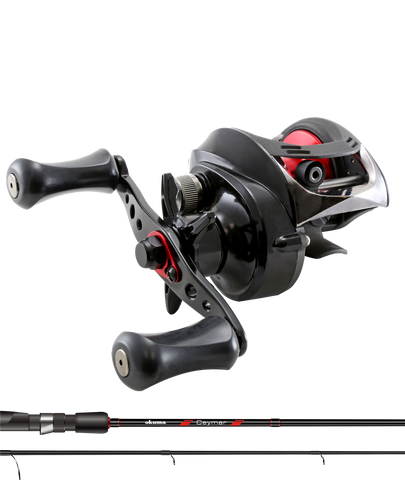 Okuma Ceymer Rod plus Ceymar C100HA Reel Jig Combo