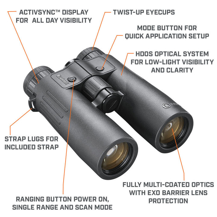 Bushnell Fusion X 10x42 Laser Rangefinder Binoculars