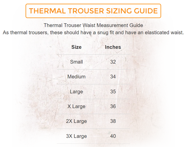 Game Gear Thermal Trousers - Black