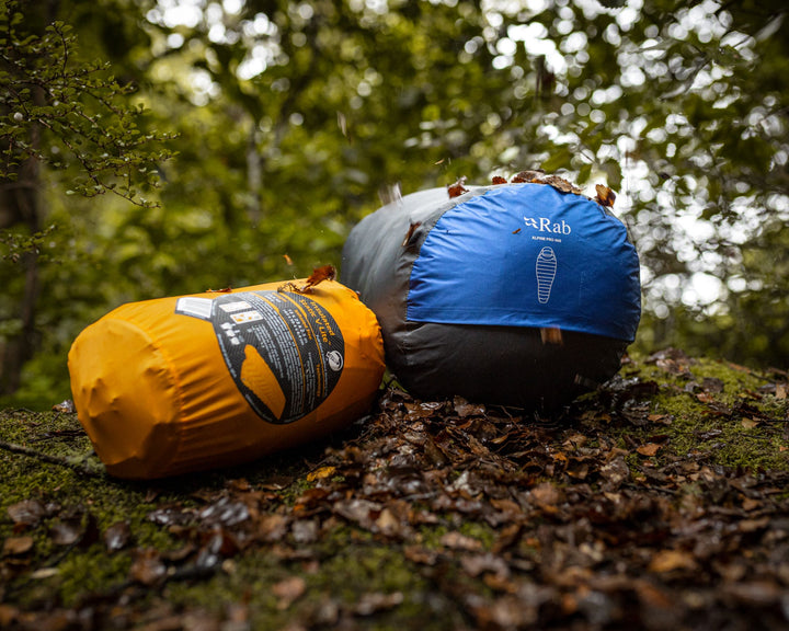 Rab Alpine 400 Sleeping Bag - Down - Blue