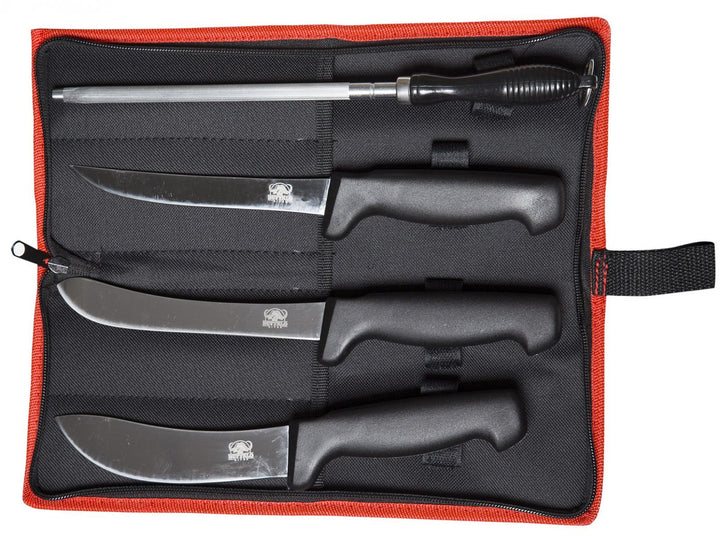 Buffalo River Hunters Knife 4 Piece Set