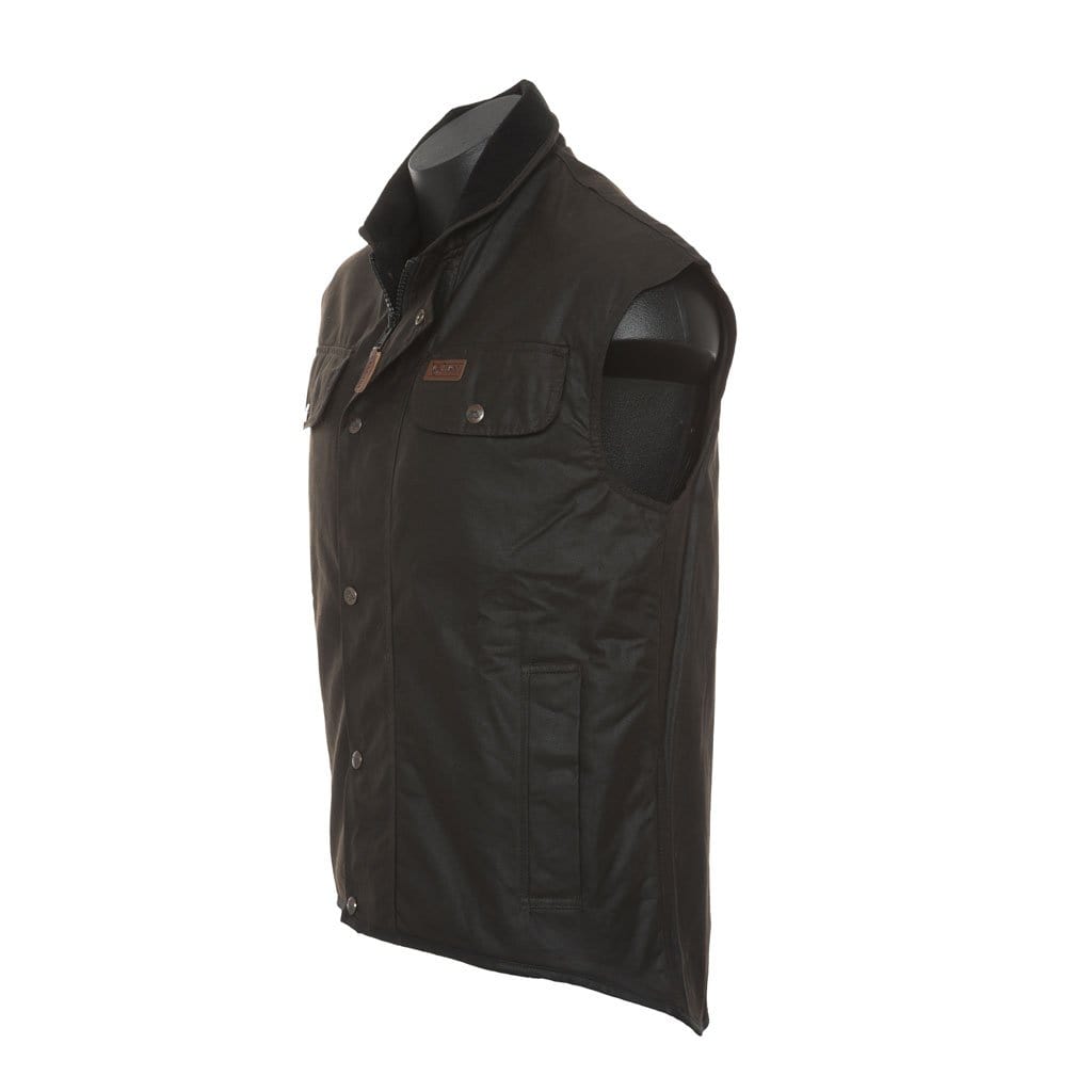 Outback Oilskin Sleeveless Vest